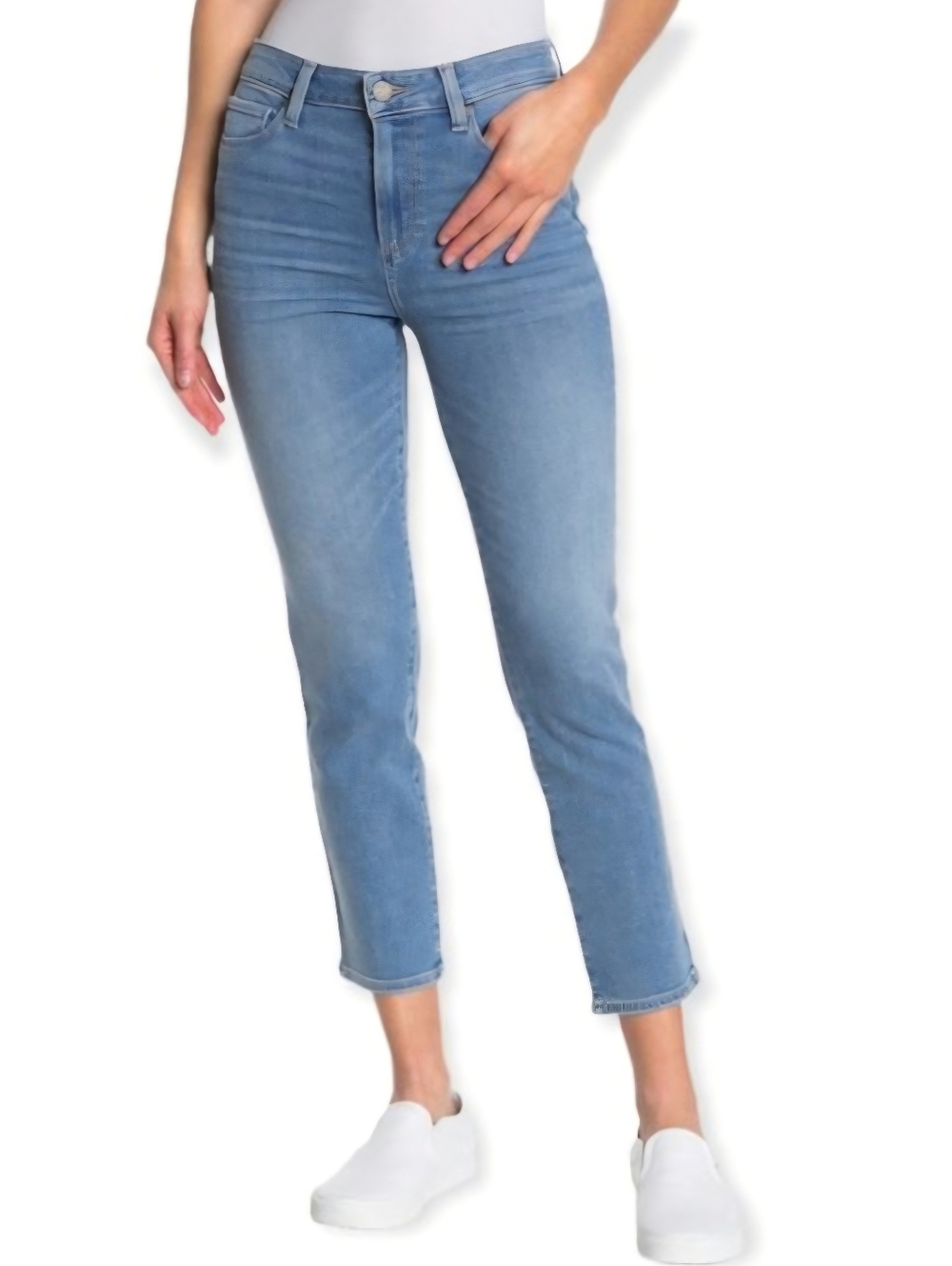 PAIGE Hoxton Slim Crop High Rise Melrose Jeans Womens Size 32